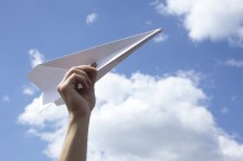 紙飛行機